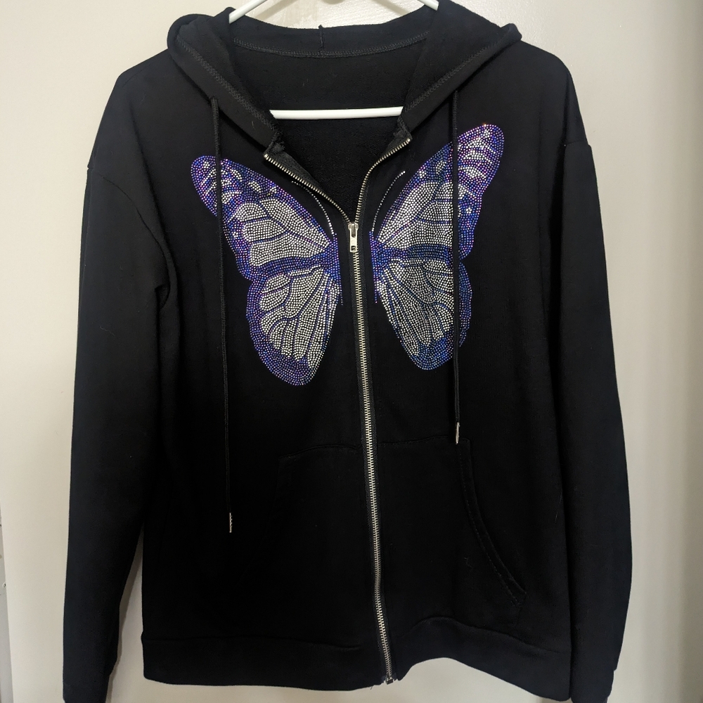 Butterfly Hoodie 💙 - Picture 1 of 1